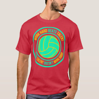 arbeta hårt med talanger när talangen inte fungera t shirt