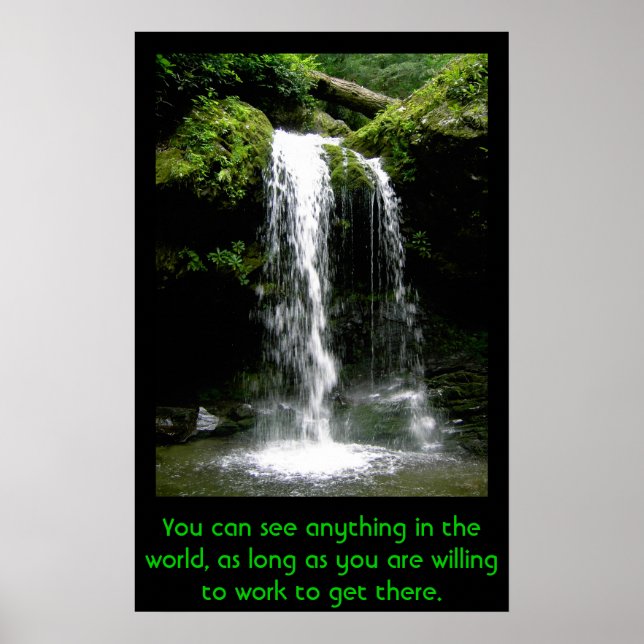 Arbeta hårt poster (Framsidan)