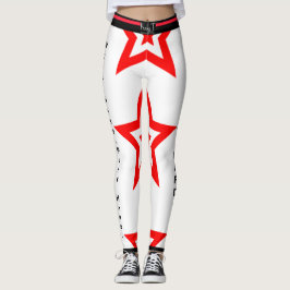 Arbeta hårt. Spela hårt. Arbeta på Harder. Leggings