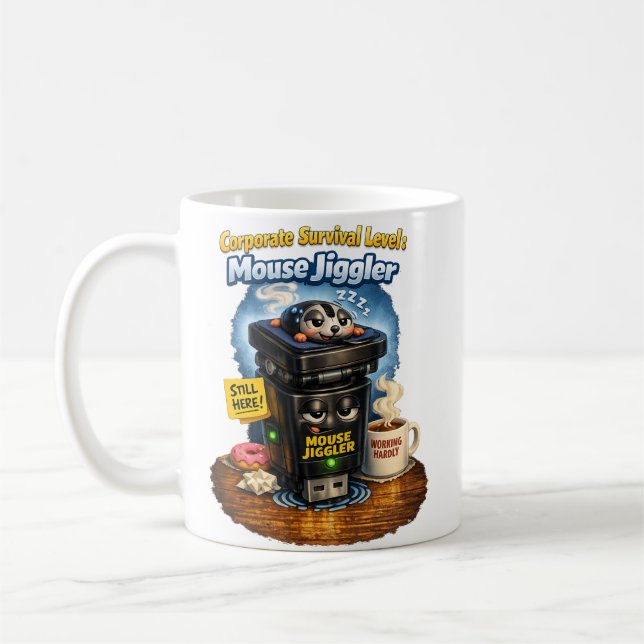 Arbeta Hemifrån Kaffemugg (Vänster)