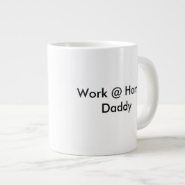 Arbeta hemma hos pappa Mugg Jumbo Mugg