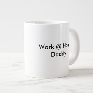 Arbeta hemma hos pappa Mugg Jumbo Mugg