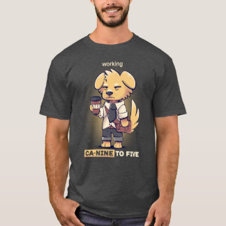 Arbeta Hund till 5 T Shirt