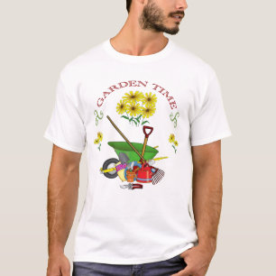 Arbeta i trädgården t shirt
