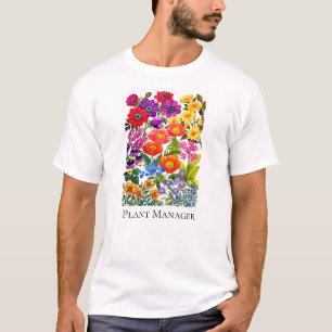 Arbeta i trädgården T-tröja för T Shirt