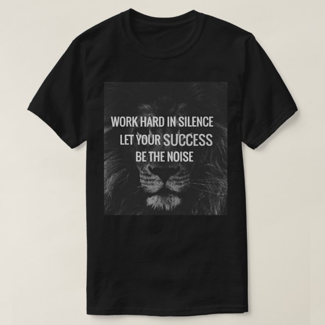 Arbeta i tysthet - Motivering Tröja (Design framsida)