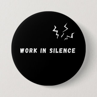Arbeta i Tystnad Minimalistisk Motivationscitat Sv Knapp