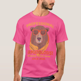 Arbeta med Dermatolog Dermatoology Pappa Sk T Shirt