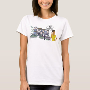 Arbeta med ett agent i gods T-Shirt