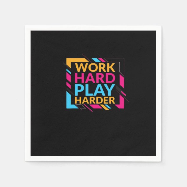 Arbeta med hårddiskuppspelning så hårt klassiskt pappersservett (Framsidan)