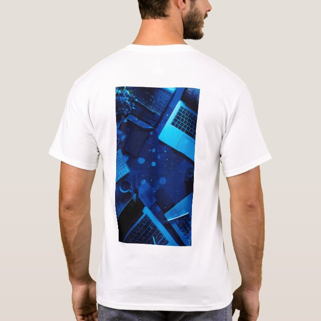 Arbeta med installationsprogrammet för Freelancer- T Shirt (Baksida)