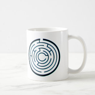 Arbeta med Maze medan du vaknar upp Kaffemugg