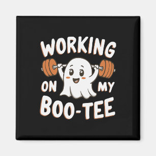 Arbeta med min Boo Tee Magnet