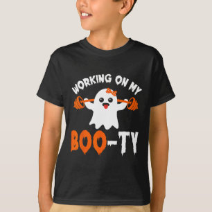 Arbeta med min Boo-ty Gym-Booty Boo-T Ghost Pun M T Shirt