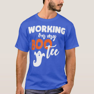 Arbeta med min Bootee Halloween Booty Glutes Gift T Shirt
