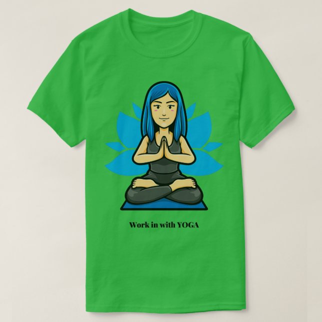 Arbeta med YOGA T Shirt (Design framsida)