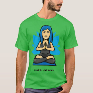 Arbeta med YOGA T Shirt
