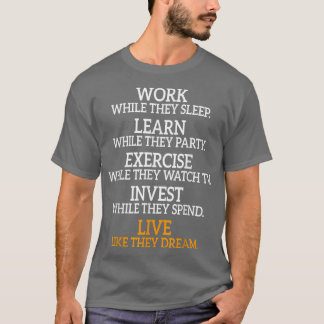 Arbeta medan de räddar affärslivets livstid - kvo t shirt