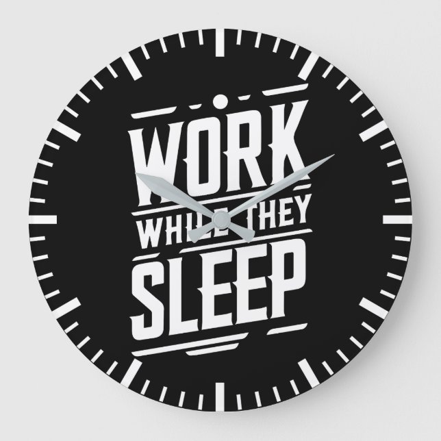 Arbeta medan de sover, Framgång, Gym, Hustle, Grin Stor Klocka (Framsida)