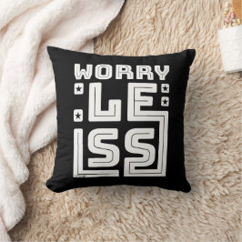 ARBETA MINDRE motivation och inspiration Kudde