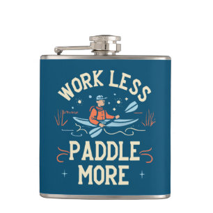 Arbeta mindre Paddle More Kayaking Fickplunta