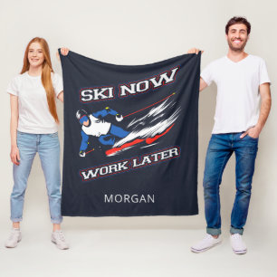 Arbeta nu senare med att hoppas över Fläkt Personl Fleecefilt