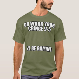 Arbeta på din cirkel 95 Kommer du att spela spel T Shirt