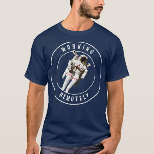 Arbeta på distans t shirt