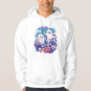 Arbeta på min booo-ty hoodie