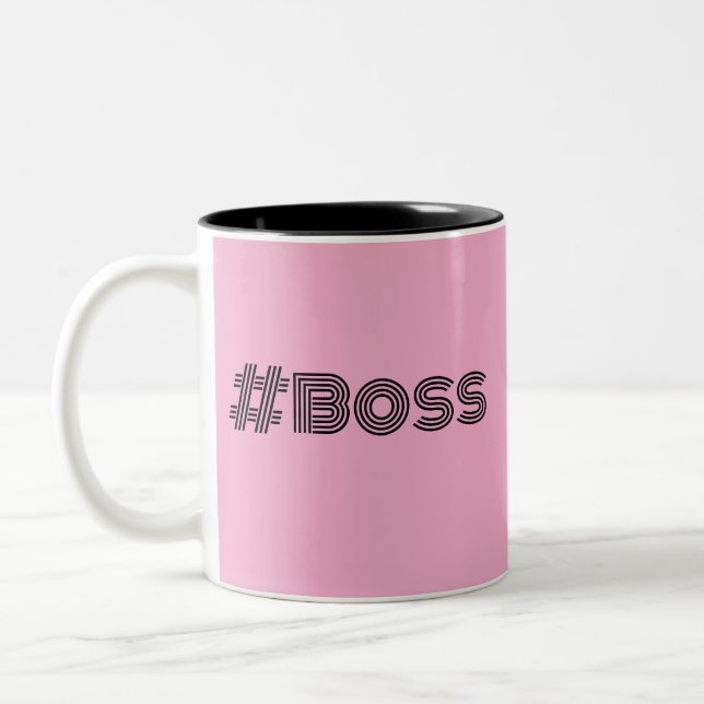 Arbeta som en Chef-designkaffe Mugg (Vänster)