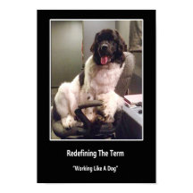 Arbeta som en Hund Poster