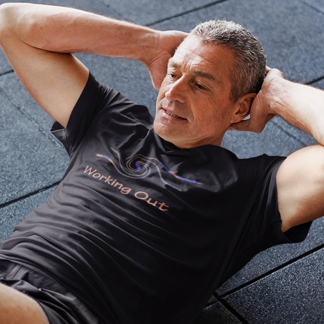 Arbeta ut Hoppa över Rope T-shirt (Skapare uppladdad)