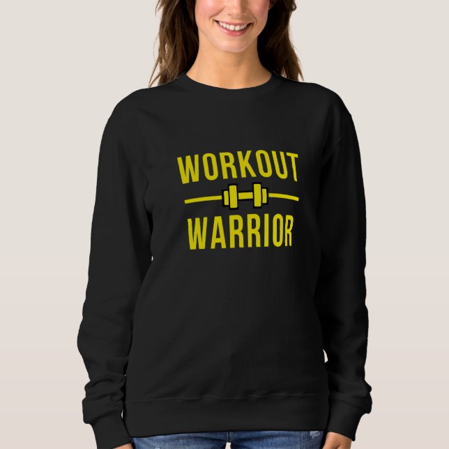 Arbeta ut Warrior Gym T Shirt (Framsida)