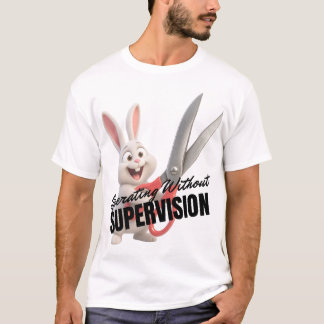 Arbeta Utan Övervakning T Shirt
