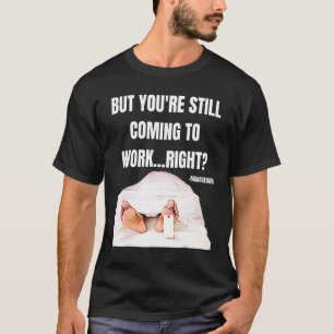 Arbetade hos DödsOffice Worker Employee HR Manager T Shirt