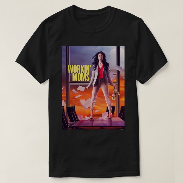 arbetande mammor t shirt (Design framsida)