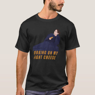 Arbetande natt ost gåva gåva vänner t shirt