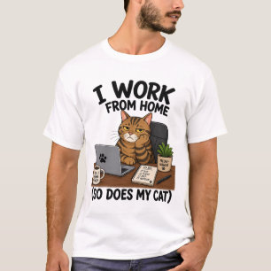 Arbetar Hemifrån Katt Tröja