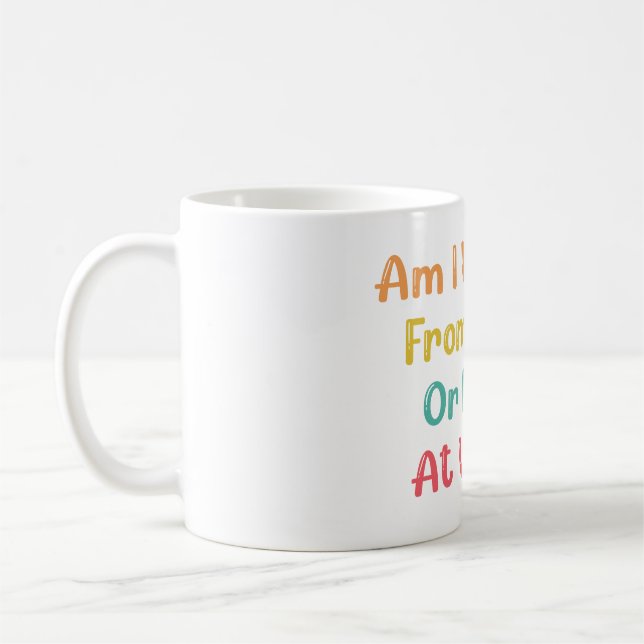 ARBETAR JAG FRÅN HEMMET ELLER LEVER PÅ ARBETET KAFFEMUGG (Vänster)