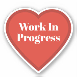 Arbetar På Mig Själv Klistermärke - Relaterbart Kl Klistermärken