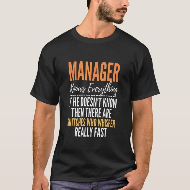 Arbetaranställd Sarcastic Worker Sarcasm T Shirt (Framsida)