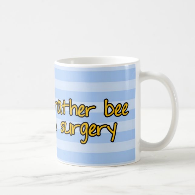 arbetarbi - doktor kaffemugg (Höger)