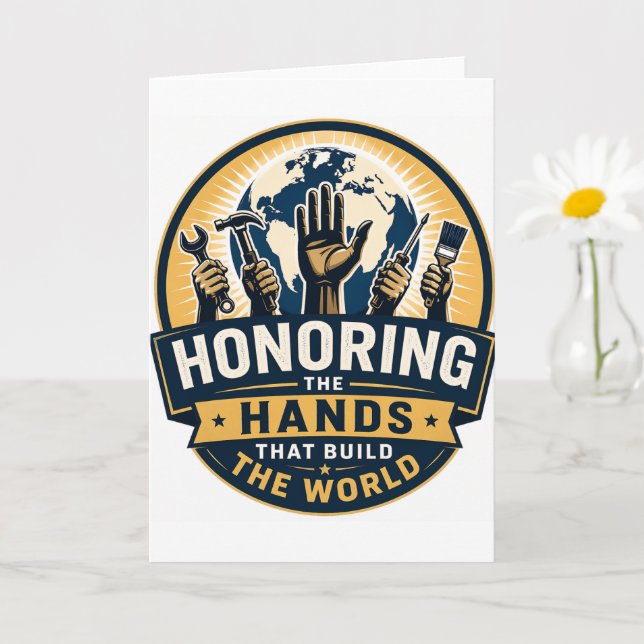 Arbetardagen Kort (Liten växt)