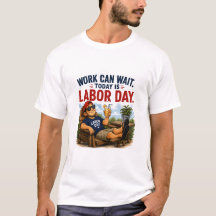 Arbetardags Humor T-shirt 