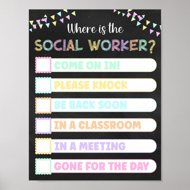 Arbetardörrens skylt i Social (Framsidan)