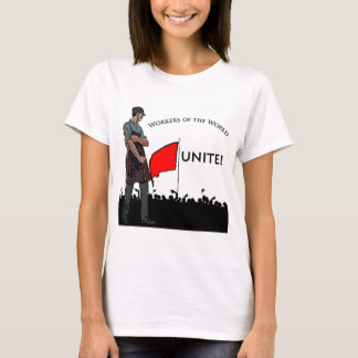 Arbetare av världen t-shirt