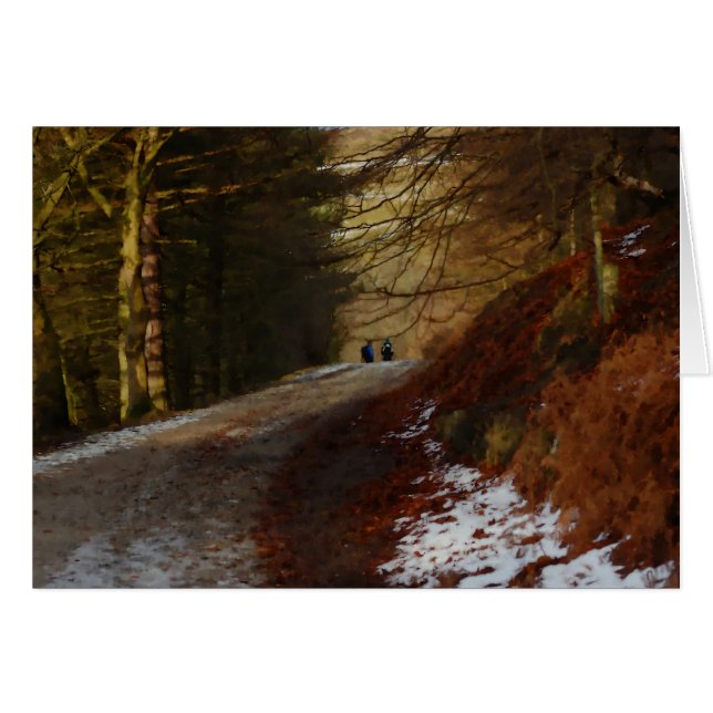 Arbetare Hälsningskort (Framsidan Horizontal)