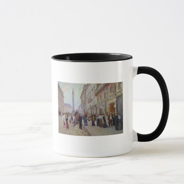 Arbetare som lämnar Maisonen Paquin Mugg (Höger)
