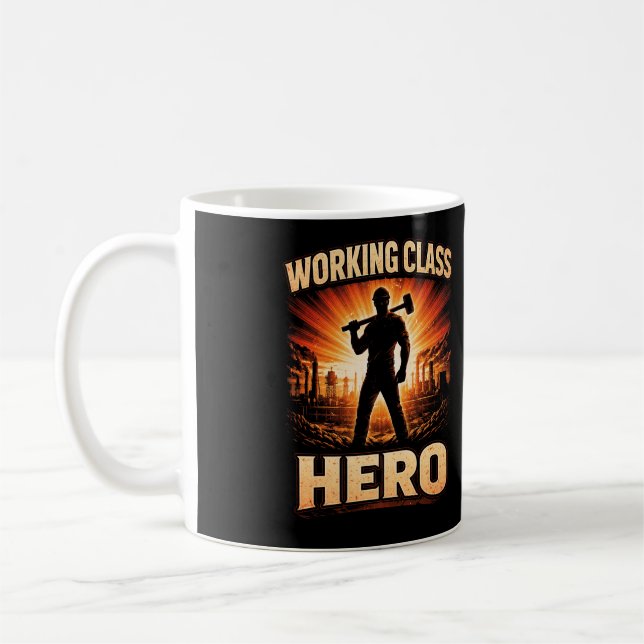 Arbetarklasshjälte Kaffemugg (Vänster)