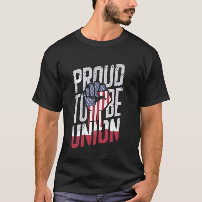 Arbetarnas fackförening - stark t shirt (Framsida)
